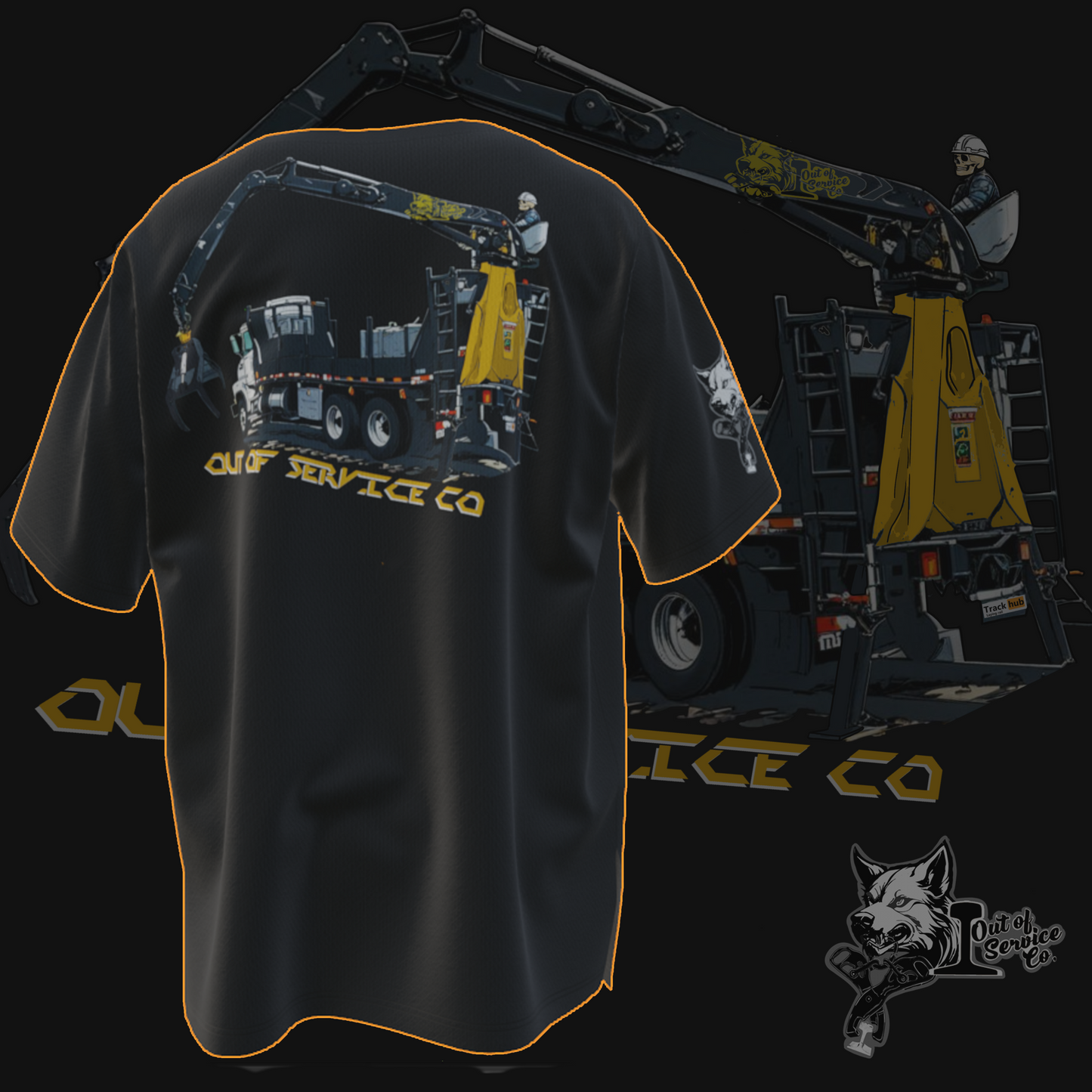 Grapple Truck T shirt