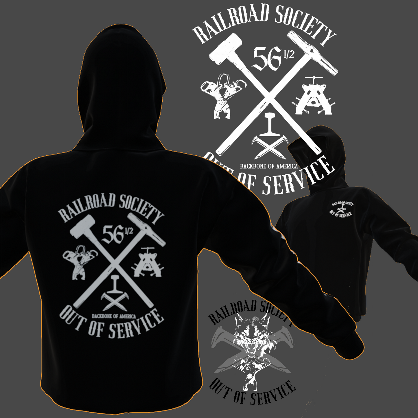 RAILROAD SOCIETY HOODIE