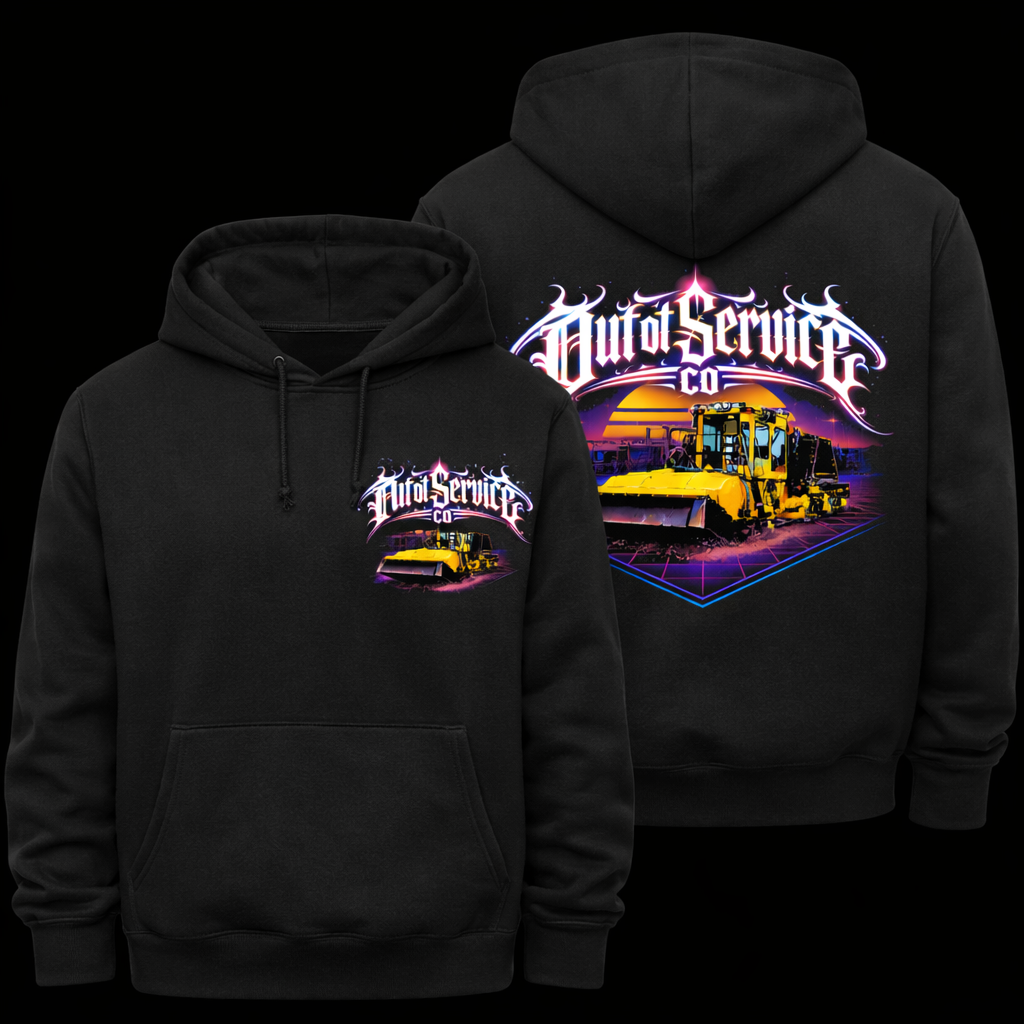 Retro Surfacing limited hoodie