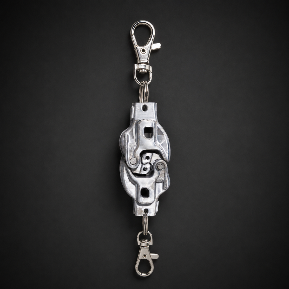Keychain train coupler