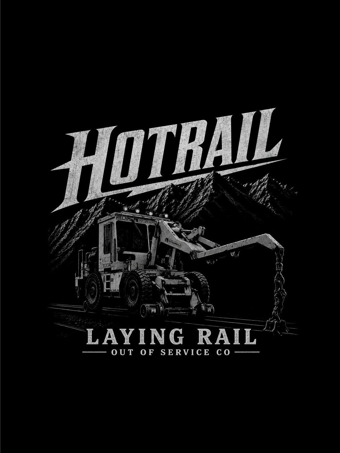 Laying rail